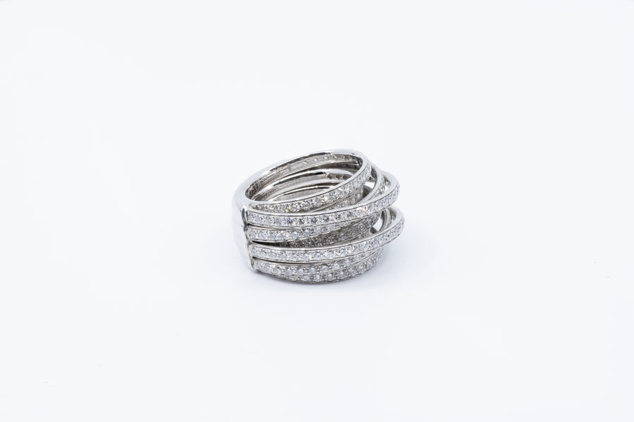 de GRISOGONO White Diamond White Gold Ring