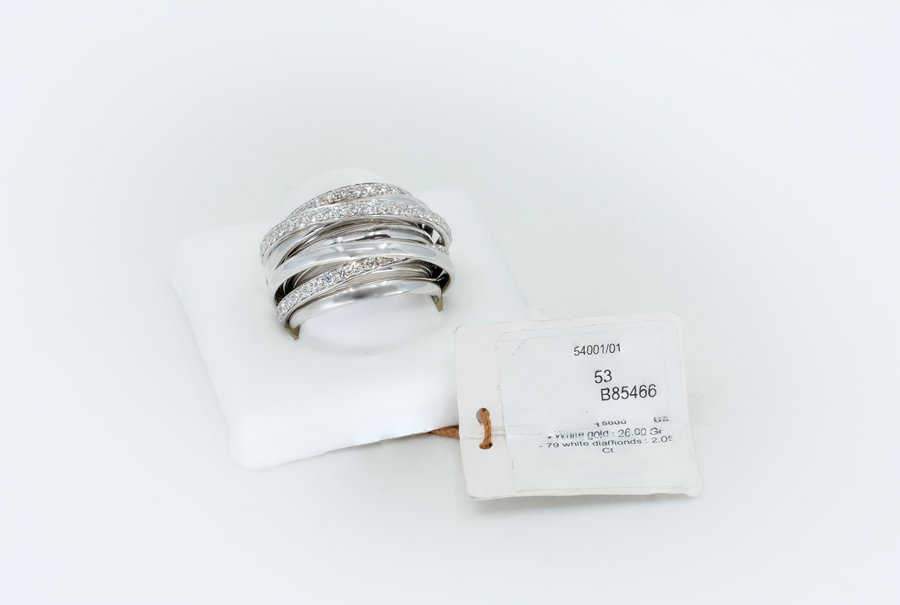 de GRISOGONO White Gold White Diamonds Ring